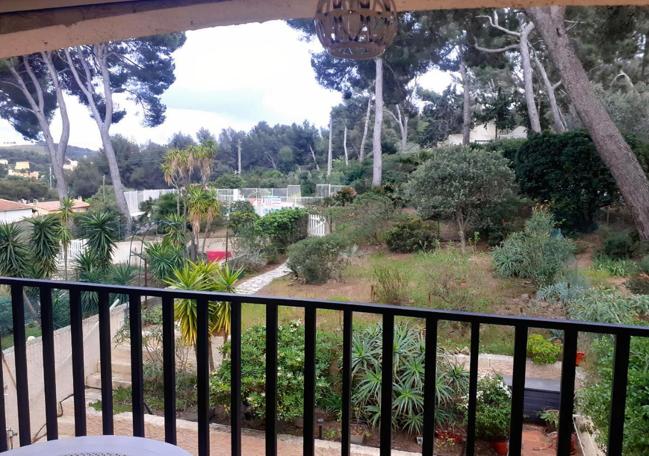 T1 Avec Piscine A 300M Des Plages Pour 4 Personnes - Residence Saint Elme La Seyne-sur-Mer Exterior foto